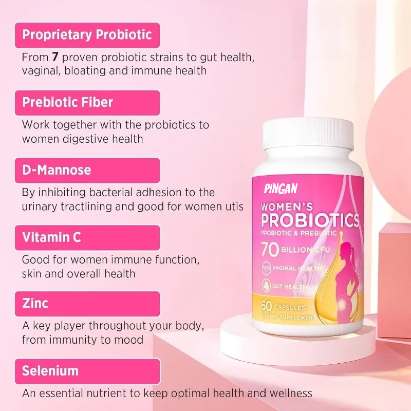 Probiotic 60 Billion - 70 Billion CFU Vaginal Probiotics with