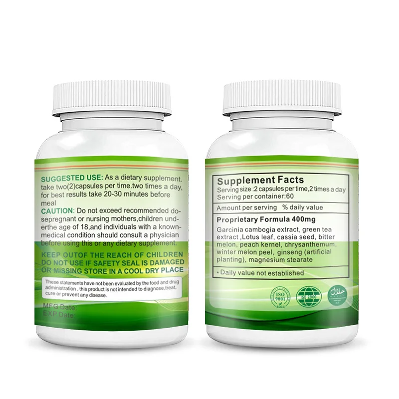 60 pills Slim Loss weight Teng - Garcinia Cambogia Extract recensione e prezzo