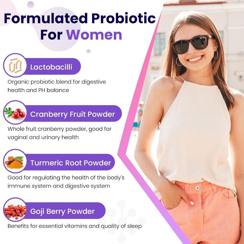 Female vaginal probiotics -300 - Probiotic 60 Billion recensione e prezzo