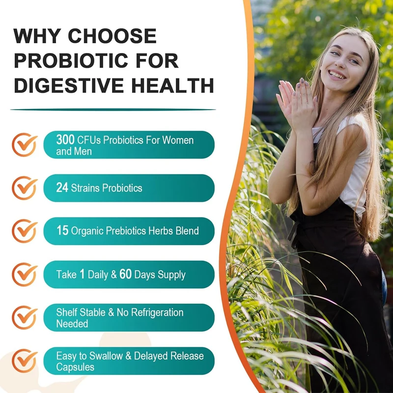 Probiotics -300 Billion Colony - Probiotic 60 Billion recensione e prezzo