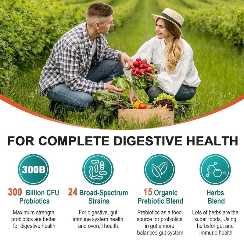 Probiotics -300 Billion Colony - Probiotic 60 Billion recensione e prezzo