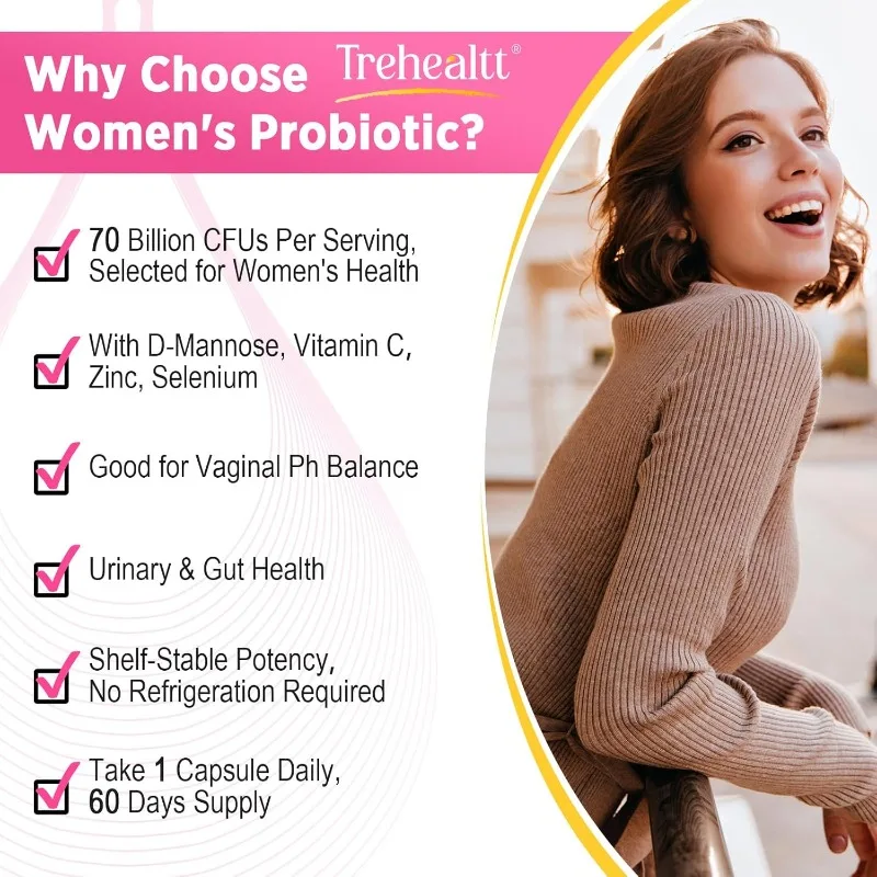 70 Billion CFU Vaginal Probiot - Probiotic 60 Billion recensione e prezzo