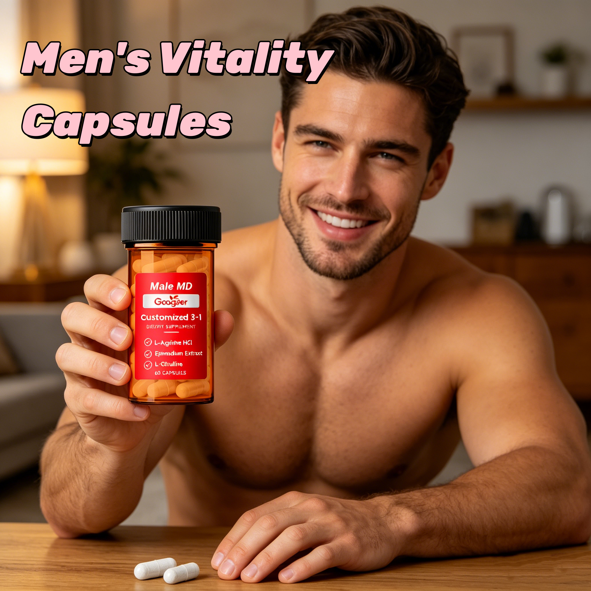 GOOGEER Men's Health Capsules  - Nutrition Fitness Health recensione e prezzo