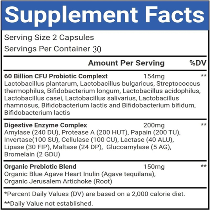 Probiotics with 60 Billion Col - Probiotic 60 Billion recensione e prezzo