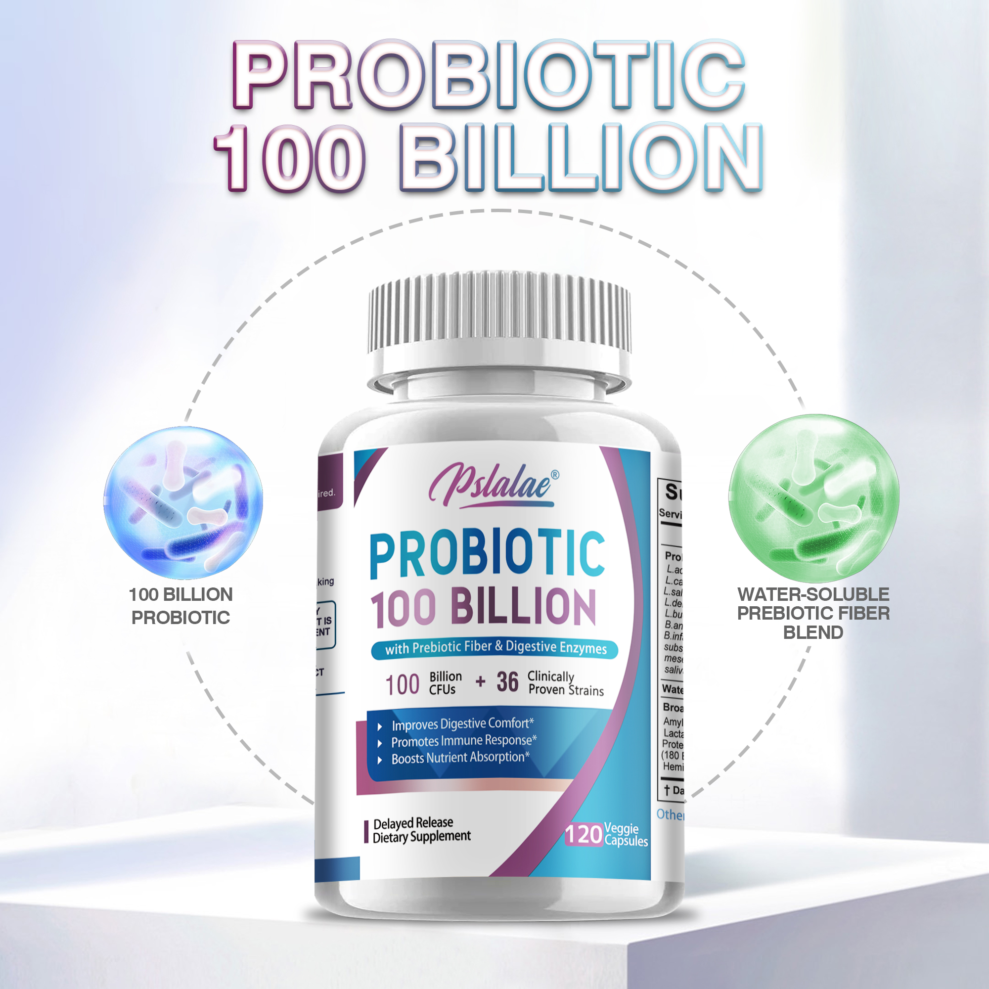Probiotics 100 Billion - Help  - Probiotic 60 Billion recensione e prezzo