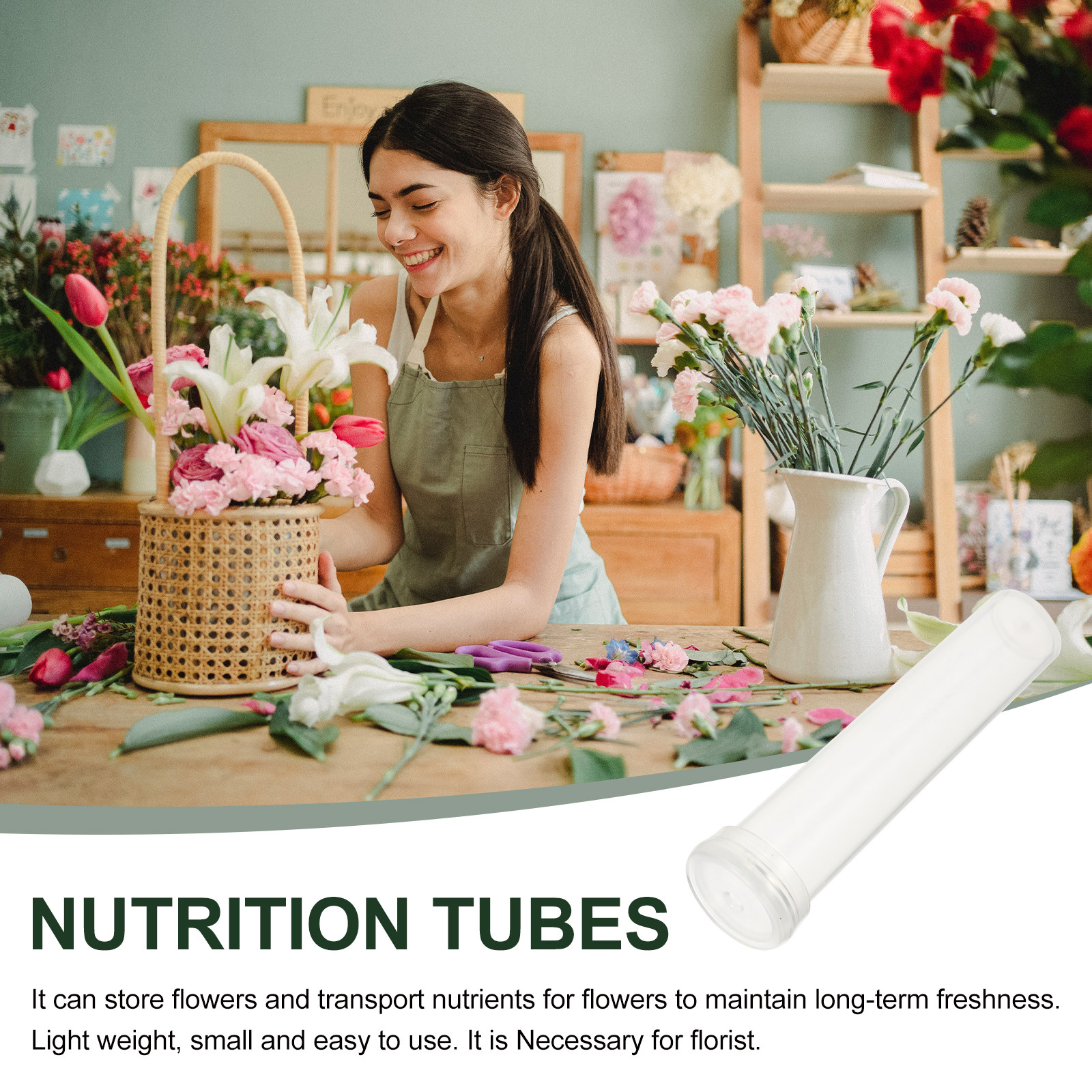 50Pcs Professional Flower Wate - Nutrition & Fitness Hub recensione e prezzo