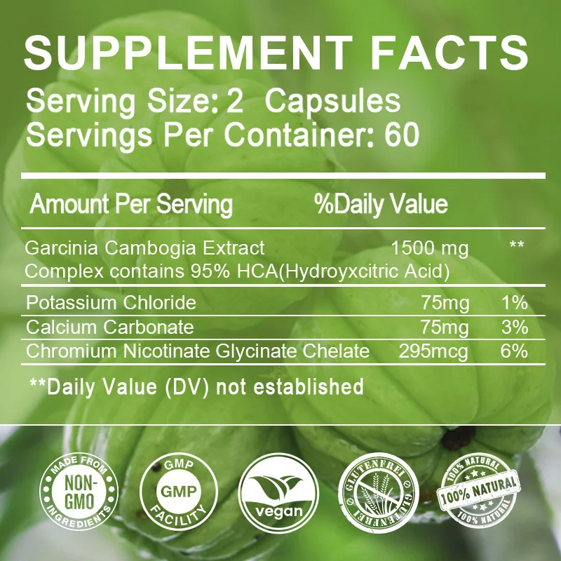 Garcinia Cambogia Capsules - P - Garcinia Cambogia Extract recensione e prezzo