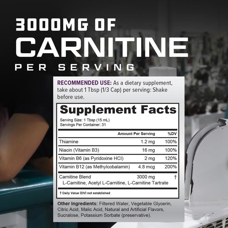 Liquid L-Carnitine Supplement  - L-Carnitine Liquid recensione e prezzo