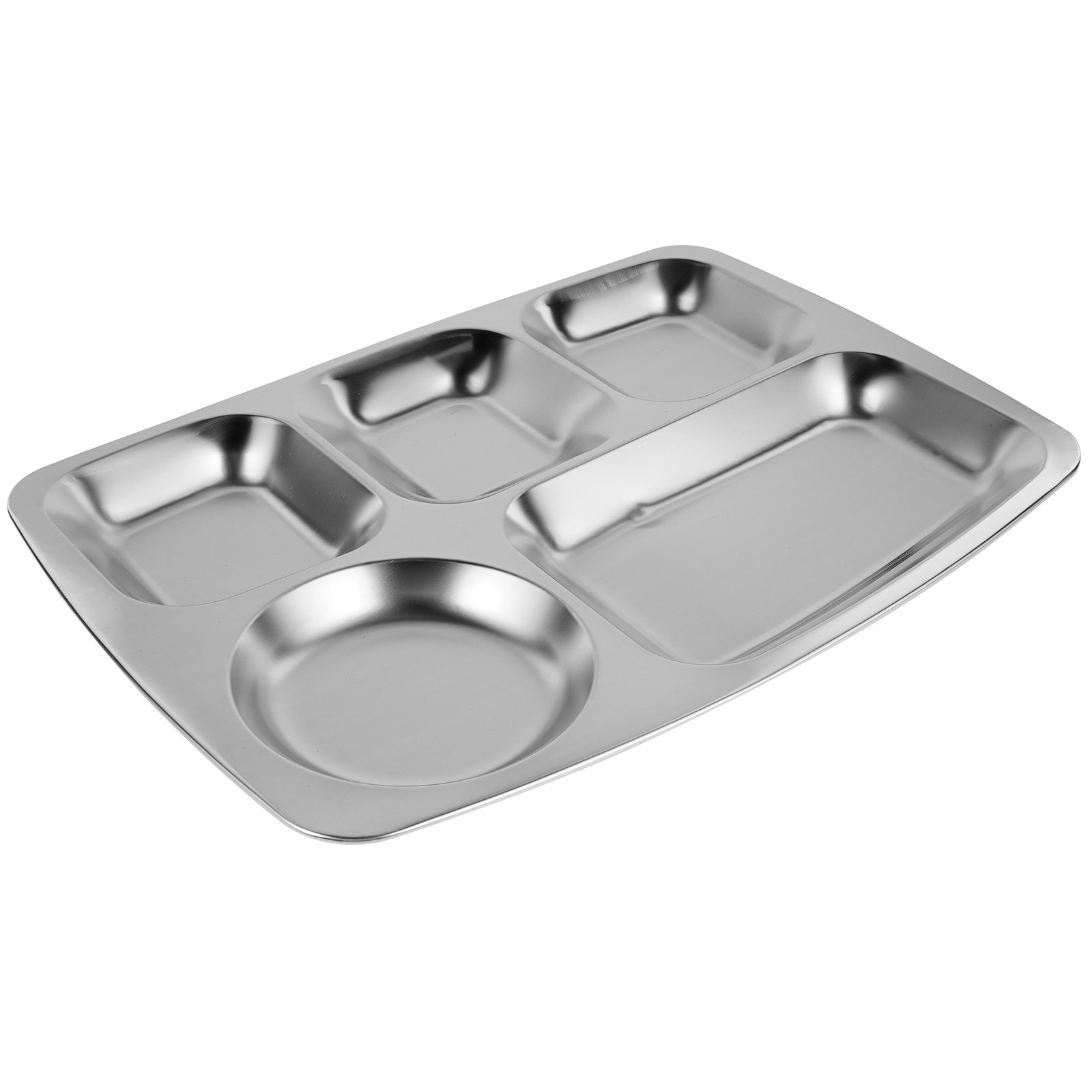 Stainless Steel Divided Food P - Nutrition & Fitness Hub recensione e prezzo