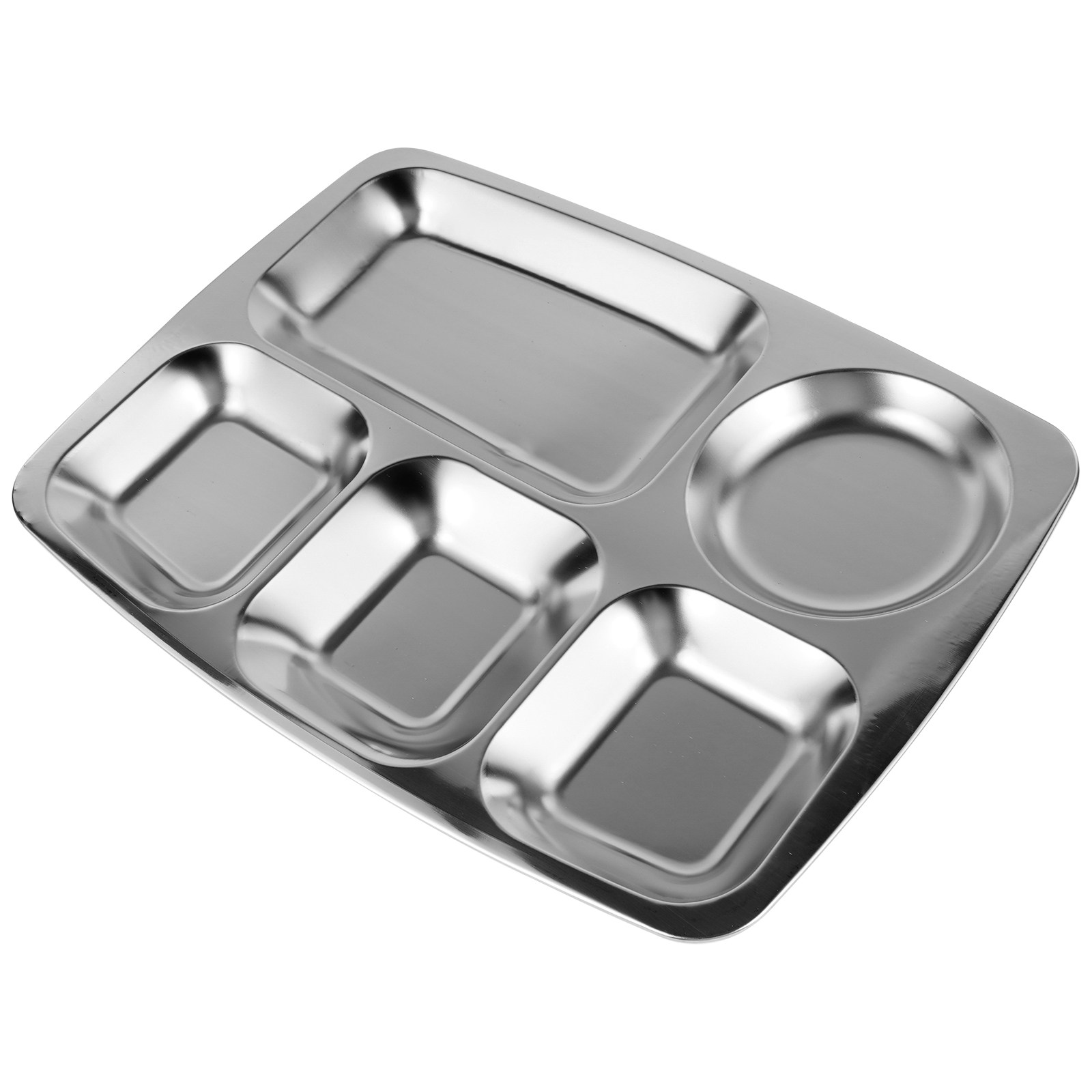Stainless Steel Divided Food P - Nutrition & Fitness Hub recensione e prezzo