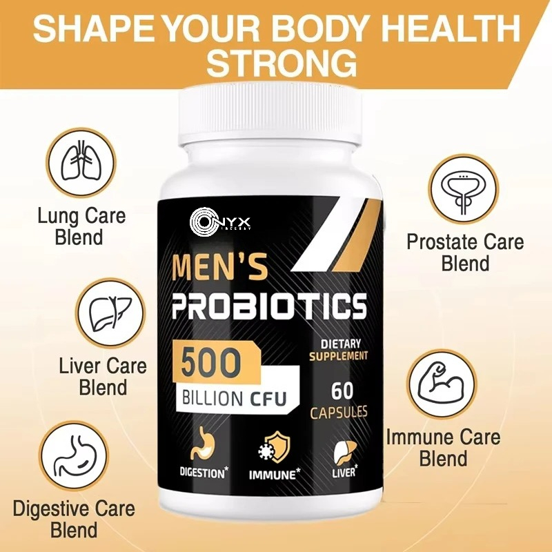 Men's probiotics, 500 billion  - Probiotic 60 Billion recensione e prezzo