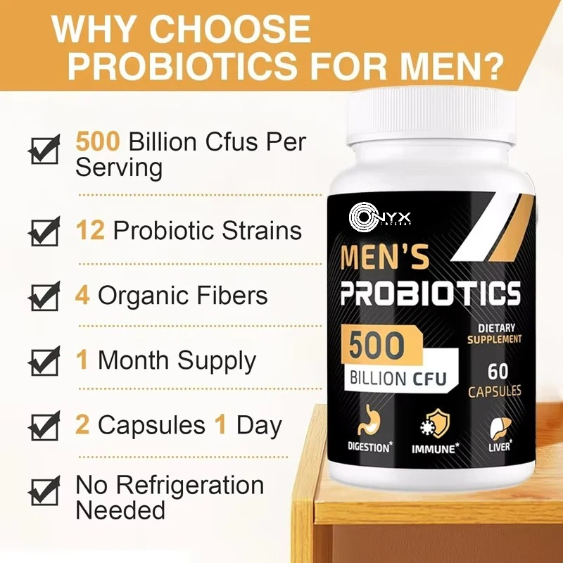 Men's probiotics, 500 billion  - Probiotic 60 Billion recensione e prezzo