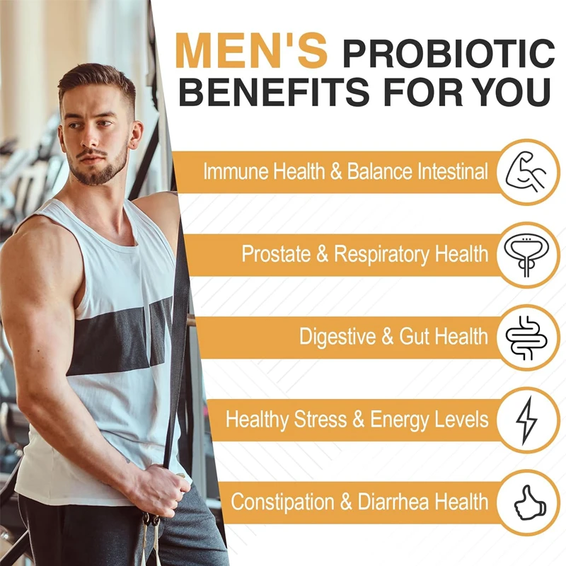 Men's probiotics, 500 billion  - Probiotic 60 Billion recensione e prezzo