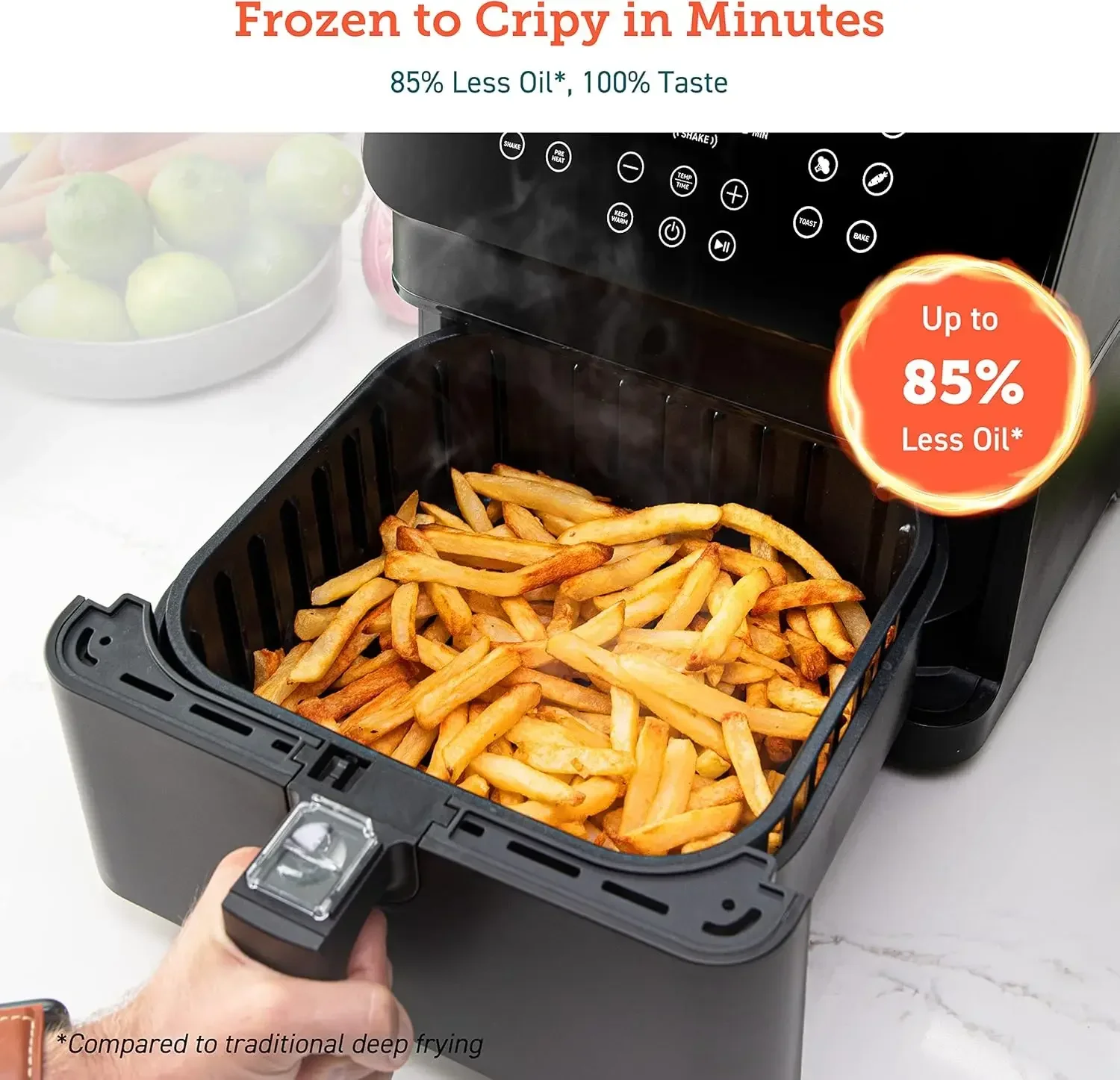 12-in-1 Air Fryer 5.8QT, Toast - Nutrition & Fitness Hub recensione e prezzo