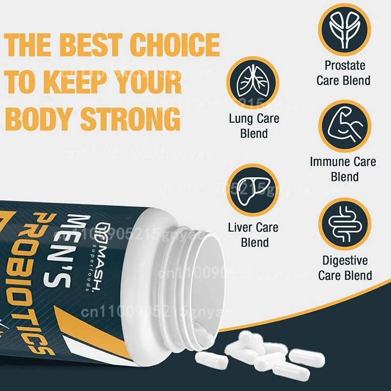 60 Capsules Male Probiotics 50 - Probiotic 60 Billion recensione e prezzo