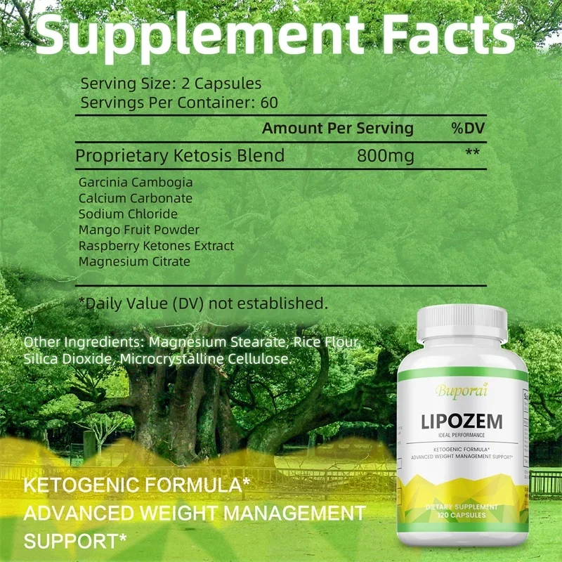 Lipozem Capsules - Digestive H - Garcinia Cambogia Extract recensione e prezzo
