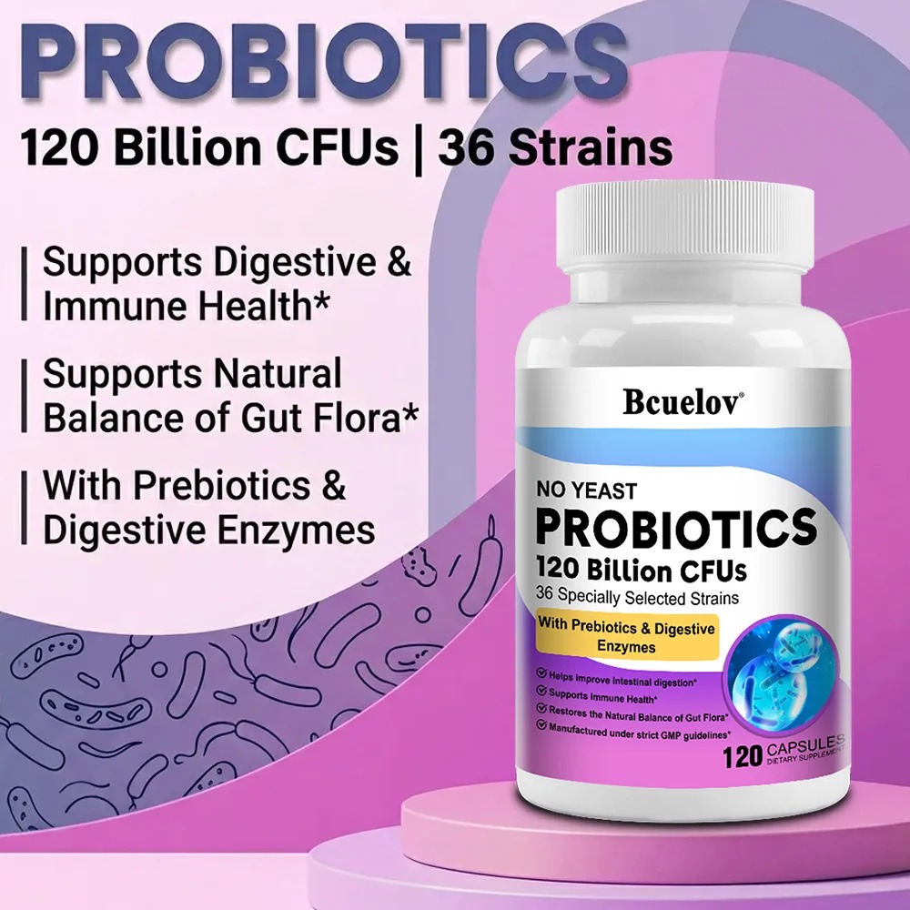 Organic Enzymes Probiotic Caps - Probiotic 60 Billion recensione e prezzo