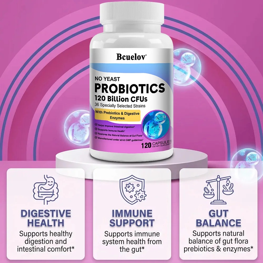 Organic Enzymes Probiotic Caps - Probiotic 60 Billion recensione e prezzo